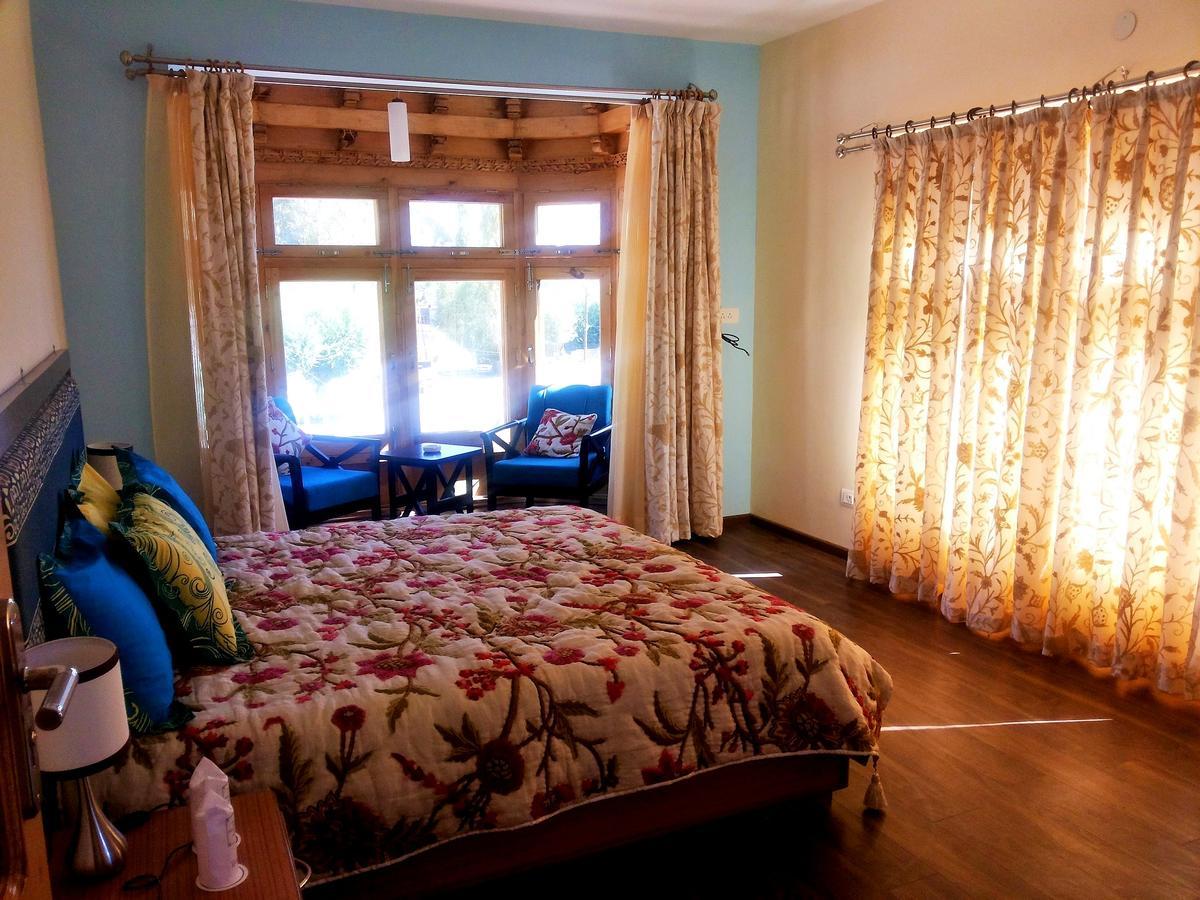 Hotel New Glacier View Leh Bagian luar foto
