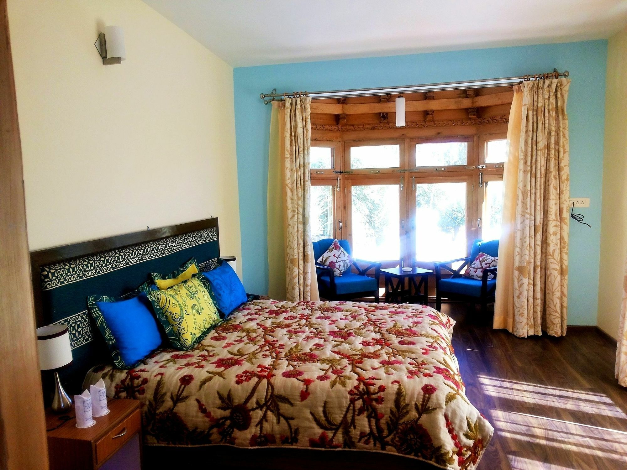 Hotel New Glacier View Leh Bagian luar foto
