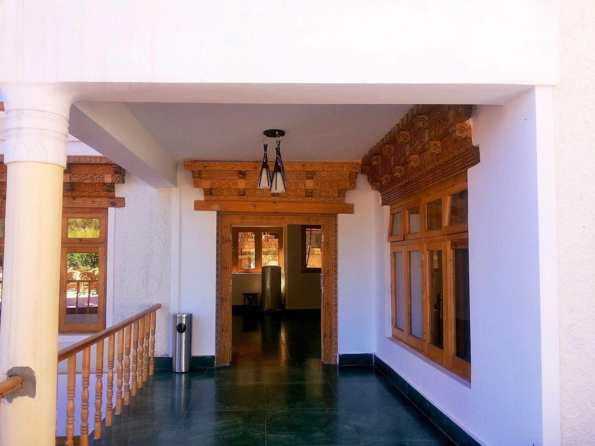 Hotel New Glacier View Leh Bagian luar foto