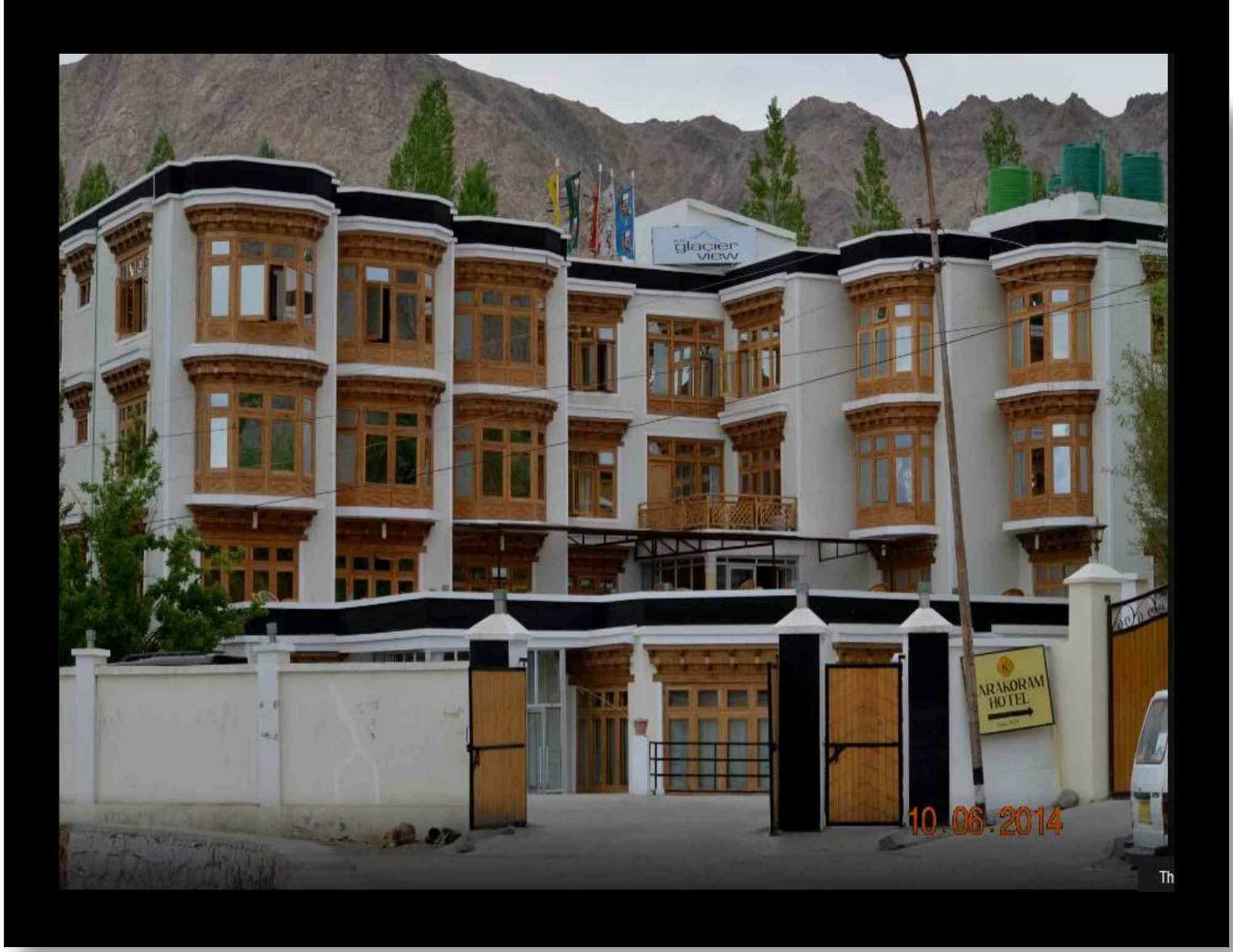 Hotel New Glacier View Leh Bagian luar foto